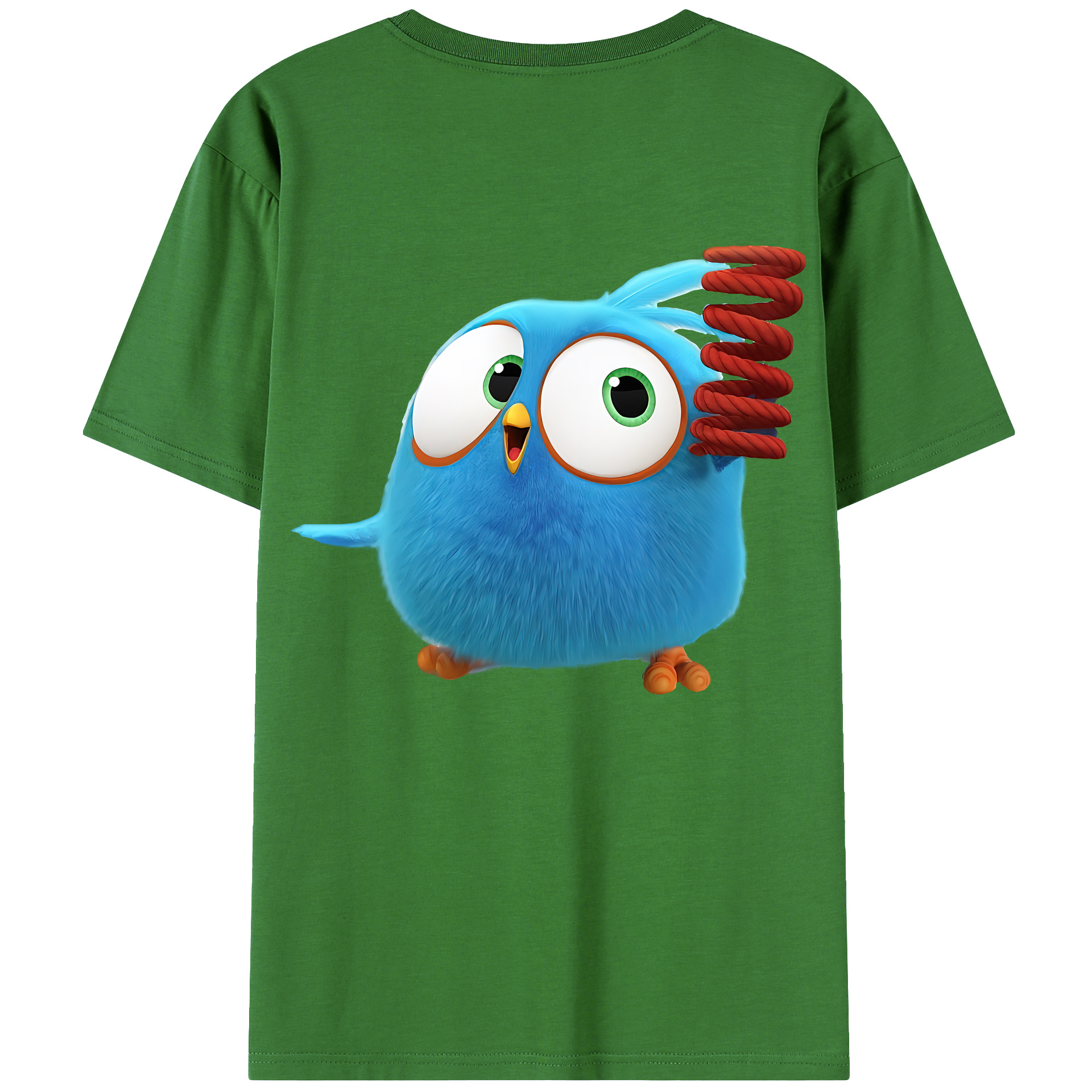 （画像用） Angry Birds アングリーバード レディース半袖Tシャツ(バックプリント)